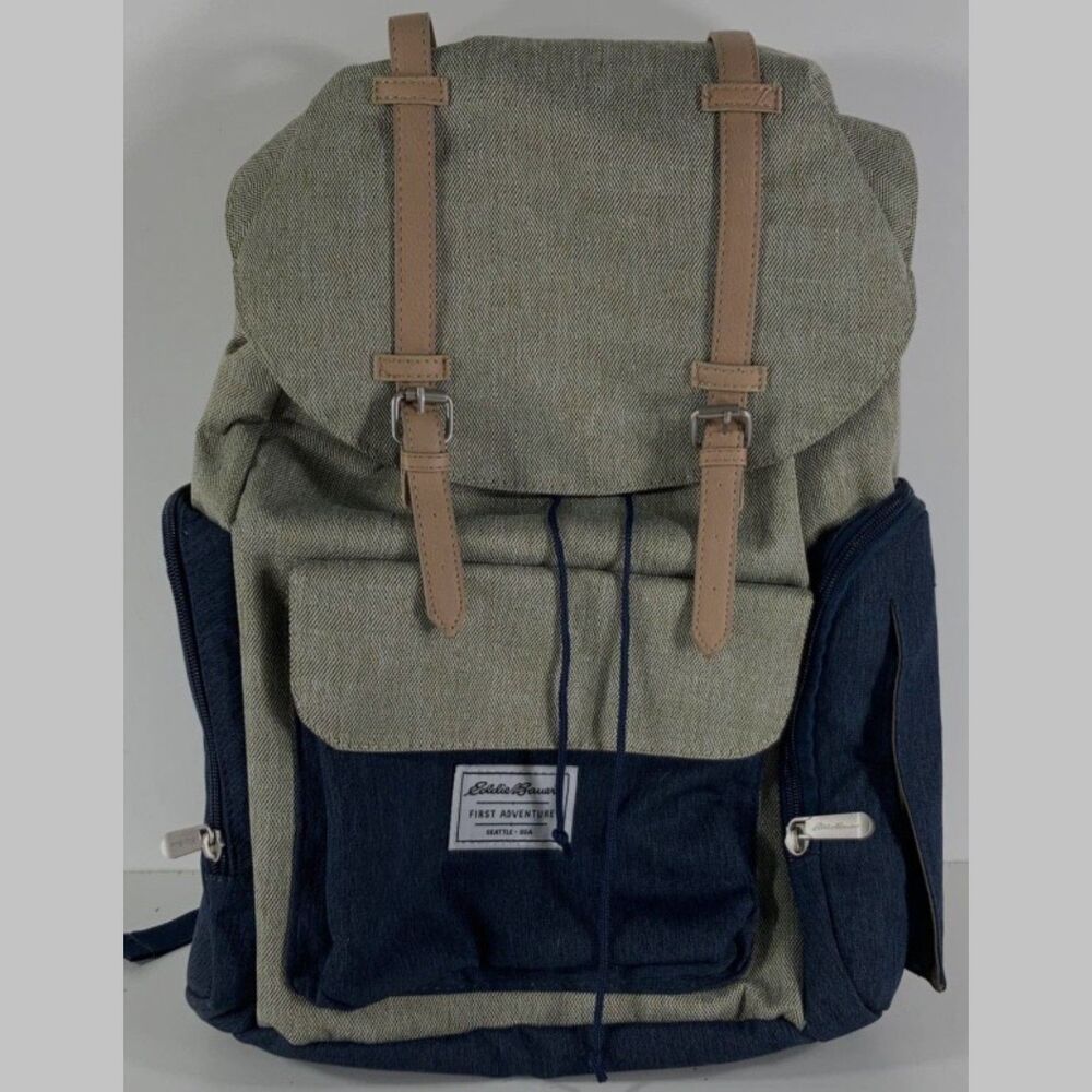 Eddie Bauer First Adventure Places & Spaces Backpack Diaper Bag